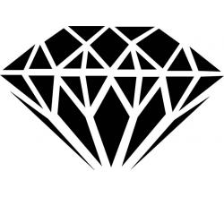 Stencil Schablone A6 Diamant